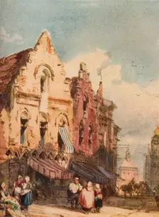 Street Scene c1826, (1923). Artist: Richard Parkes Bonington
