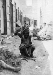 Street scene, Casablanca, Morocco, c1920s-c1930s(?)