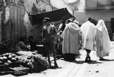 Street scene, Casablanca, Morocco, c1920s-c1930s(?)