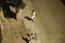 Street scene, Christiansted, St. Croix Island, Virgin Islands?, 1941. Creator: Jack Delano