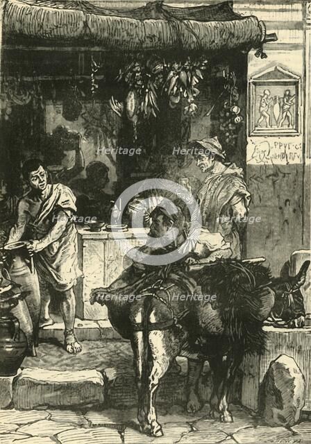 'Street Scene in Pompeii', 1890.   Creator: Unknown.