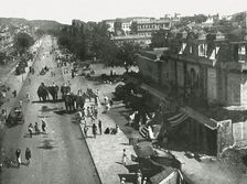 Street scene in the city of Jaipur, India, 1895. Creator: Unknown