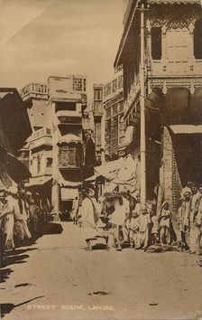 Street Scene, Lahore . Creator: Unknown