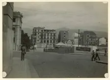 Street scene, Spain, early-mid 20th century. Creator: Edward Morland Lewis