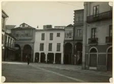 Street scene, Spain, early-mid 20th century. Creator: Edward Morland Lewis