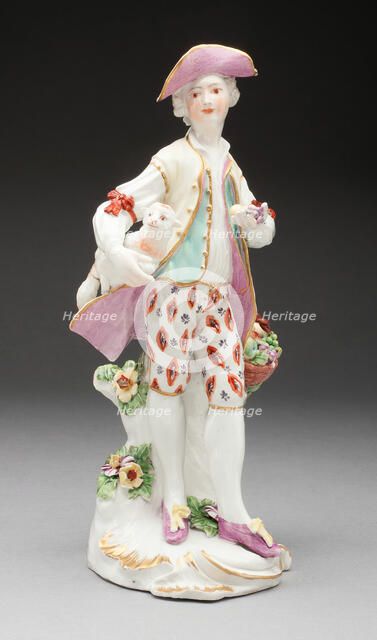 Street Seller, Derby, c. 1765. Creator: Derby Porcelain Manufactory England.