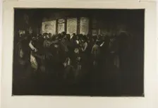 Street Singers, 1902. Creator: Theophile Alexandre Steinlen