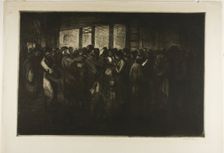 Street Singers, 1902. Creator: Theophile Alexandre Steinlen