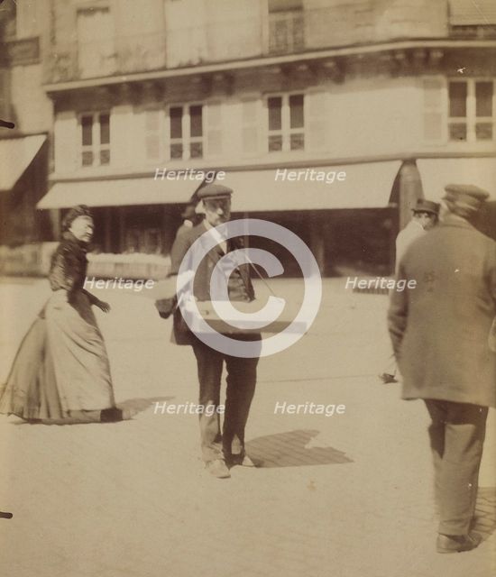 Street Vendor, France, c1910s. Creator: Eugene Atget.