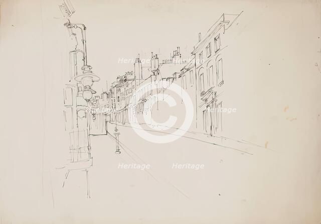 Streetscene. Creator: Alfred William Rich.