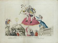 Stretch of the Holy Family from the Tuileries to Montmédy. Artist: Anonymous