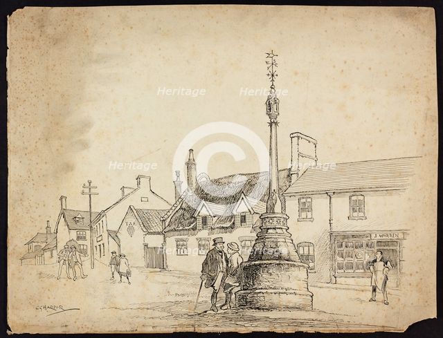 Stretham, Cambridgeshire, 1892-1933. Artist: Charles George Harper.
