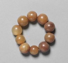 String of Glass Beads, 1392-1910. Creator: Unknown