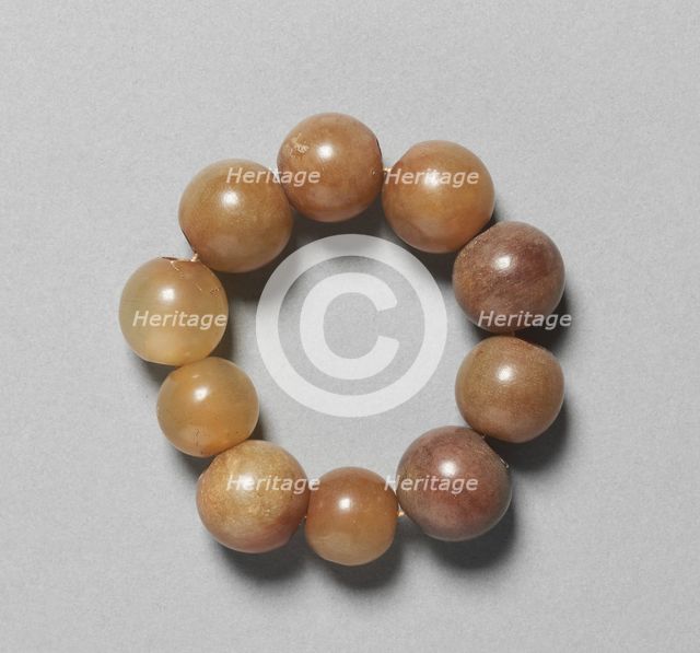 String of Glass Beads, 1392-1910. Creator: Unknown.