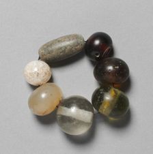 String of Glass Beads, 1392-1910. Creator: Unknown