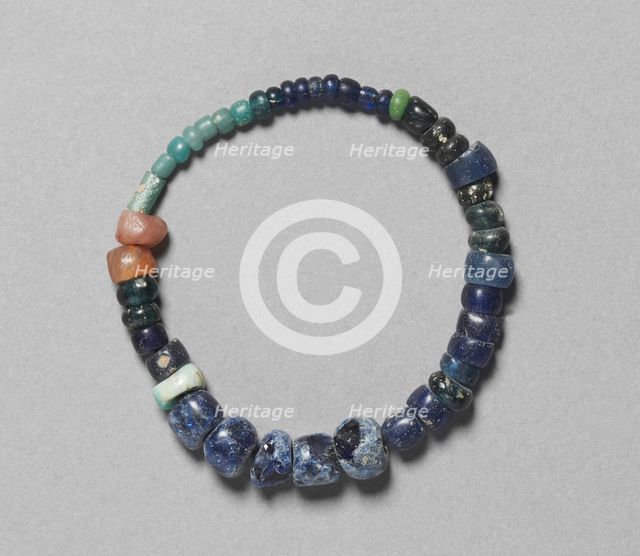 String of Glass Beads, 400s. Creator: Unknown.