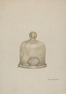 String Bowl, c. 1941. Creator: Paul Poffinbarger