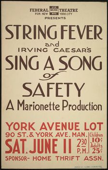 String Fever, New York, [1930s]. Creator: Unknown