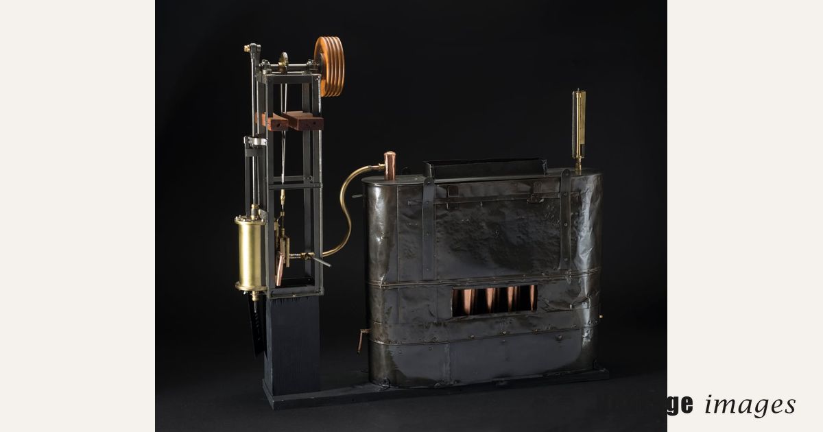 Stringfellow Steam Engine, 1868. Creator: John Stringfellow. | Heritage ...