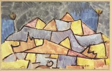 Strict Mountain Form (Crystalline Mountains), 1924. Creator: Klee, Paul (1879-1940)