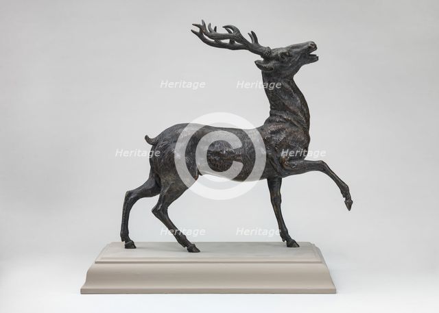 Striding Stag, c. 1590/1599. Creator: Unknown.