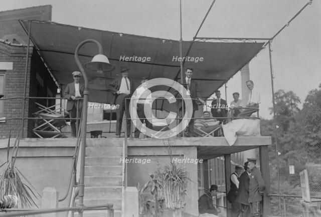 Strike breakers (subway), between c1915 and c1920. Creator: Bain News Service.