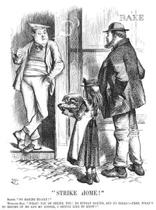 "Strike Home!", 1872. Creator: Joseph Swain