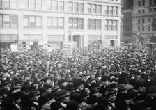 Strikers, Union Square, May Day, 13, 1913. Creator: Bain News Service
