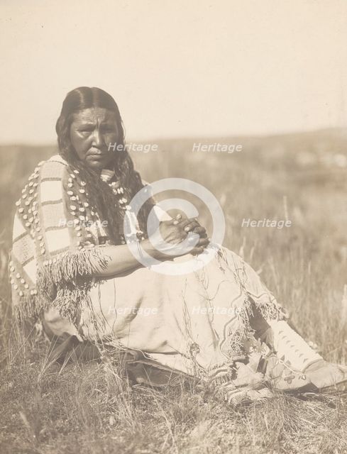 Strikes Back, 1910. Creator: Edward Sheriff Curtis.