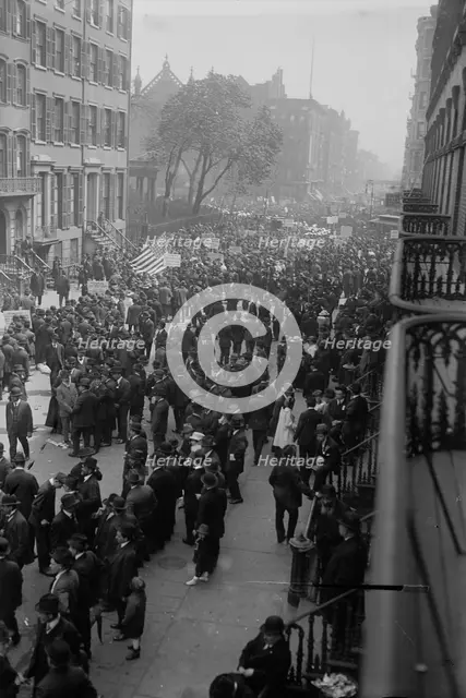 Striking Garment Workers, between c1915 and c1920. Creator: Bain News Service.