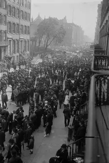 Striking Garment Workers, between c1915 and c1920. Creator: Bain News Service