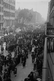 Striking Garment Workers, between c1915 and c1920. Creator: Bain News Service