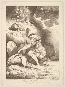 Stripping the Slain, November 15, 1779. Creator: Robert Blyth