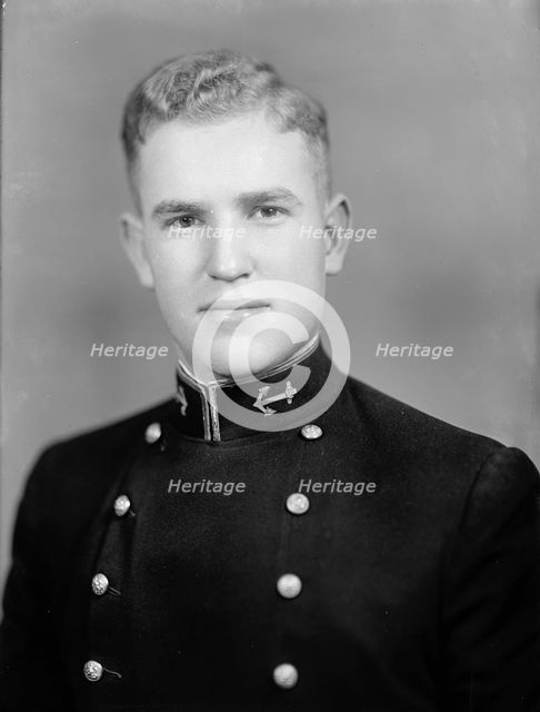 Strong Boozer, Midshipman - Portrait, 1933. Creator: Harris & Ewing.