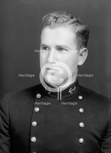 Strong Boozer, Midshipman - Portrait, 1933. Creator: Harris & Ewing.