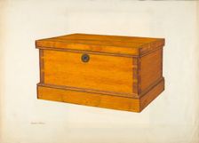 Strong Box, c. 1940. Creator: Frank Gray