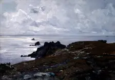 Strong Current Point 1884. Artist: Emmanuel Lansyer