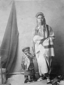 Strong Enemy, c1908. Creator: Edward Sheriff Curtis