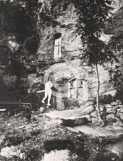 St.Robert's Chapel, Knaresborough, 1924-1926.Artist: Photochrom Co Ltd of London