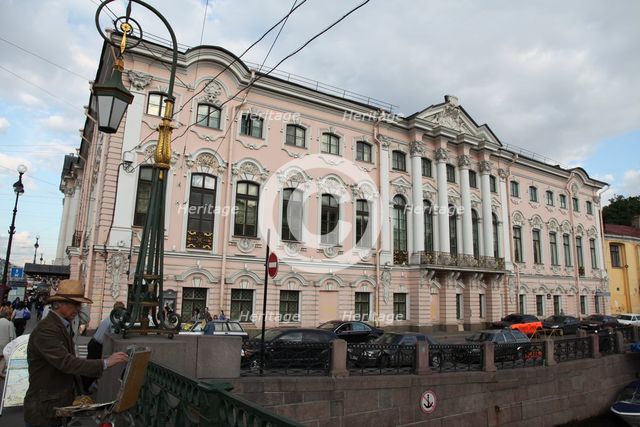 Stroganov Palace, St Petersburg, Russia, 2011. Creator: Sheldon Marshall.