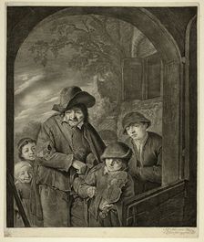 Strolling Musicians, 1648/58. Creator: Cornelis de Visscher