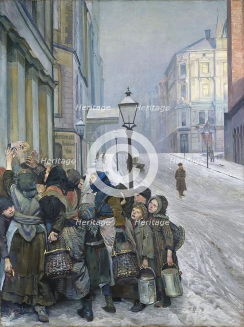 Struggle for Existence, 1889. Creator: Christian Krohg.