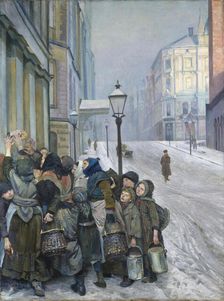 Struggle for Existence, 1889. Creator: Christian Krohg