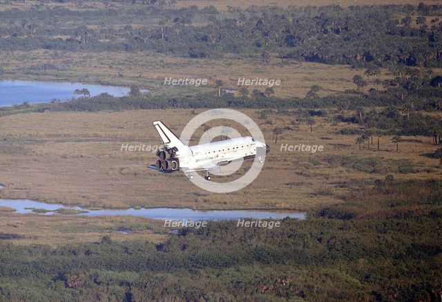 STS-56 Landing, Florida, USA, 1993. Creator: NASA.