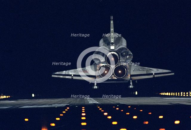 STS-72 Landing, Florida, USA, 1996. Creator: NASA.
