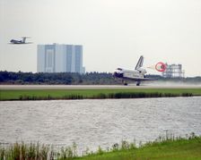 STS-84 landing, Florida, USA, May 24, 1997. Creator: NASA