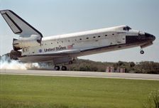 STS-95 Landing, Florida, USA, 1998. Creator: NASA