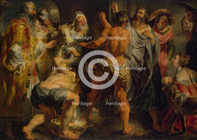 Sts Paul and Barnabas in Lystra, 1616. Creator: Jacob Jordaens I.