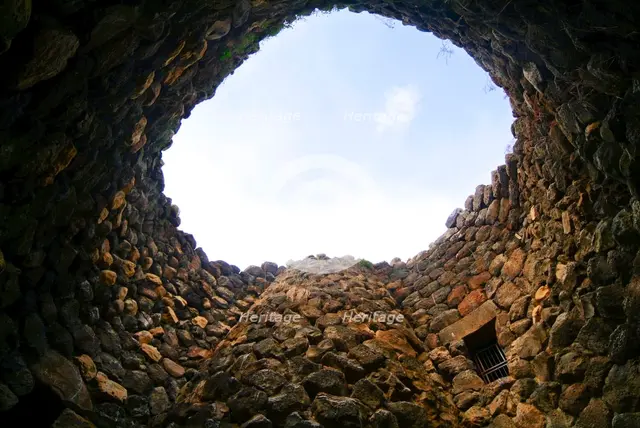 Su Nuraxi Nuraghe, Barumini, Sardinia, Italy. Creator: Samuel Magal.