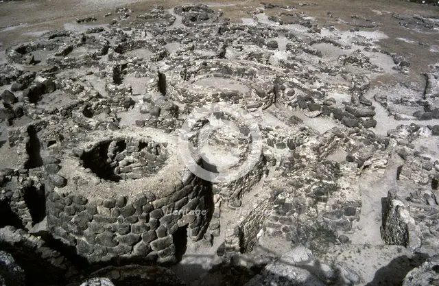 Su Nuraxi di Barumini, Sardinia, Bronze Age, 18th century BC-2nd century AD, (2000). Creator: LTL.